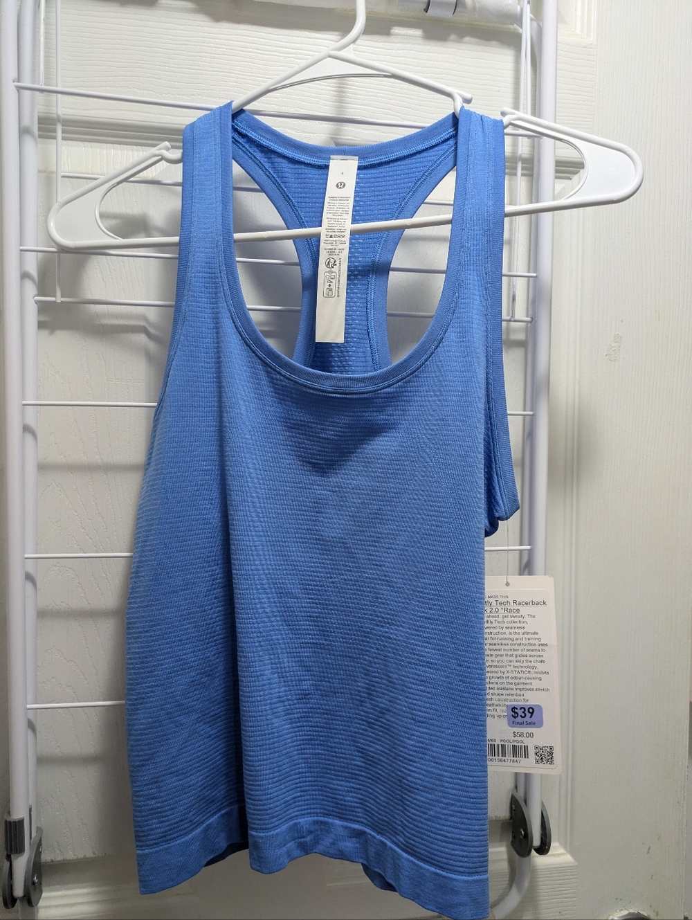 NWT Lululemon Swiftly Tech Racerback Tank 2.0 *Race